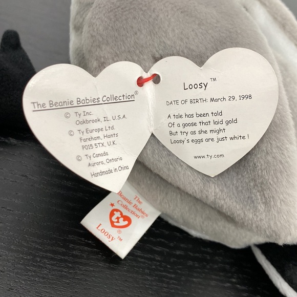 TY Beanie Baby “Loosy” the Goose - 1998 - Picture 10 of 12